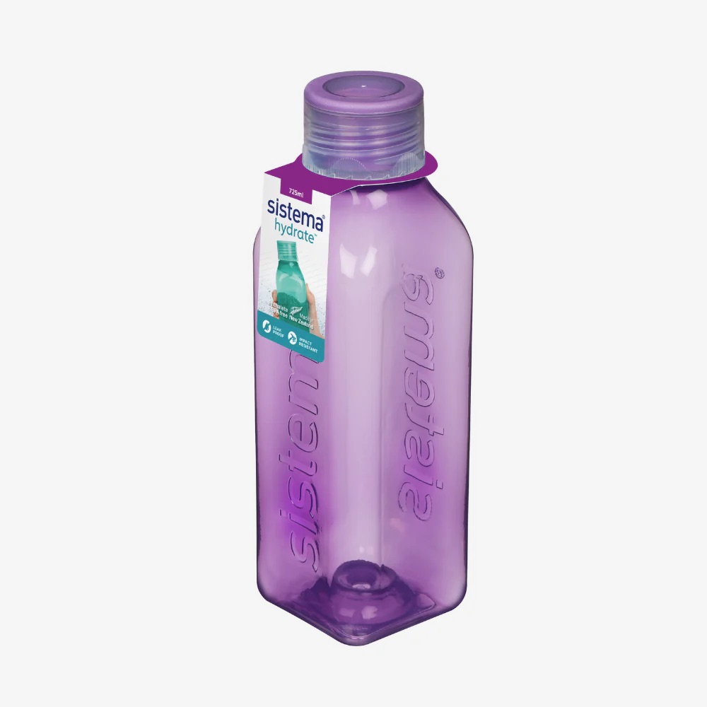 HYDRATE 725ml medium square bottle